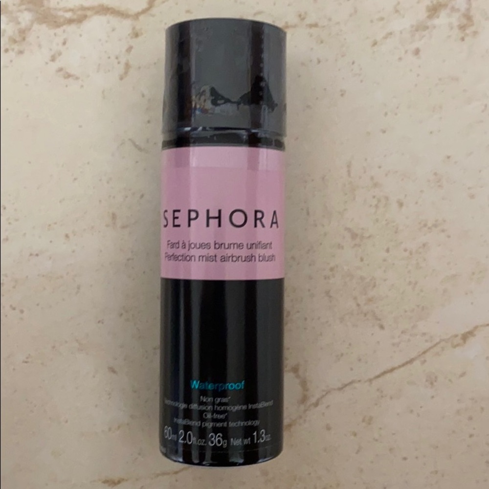 Sephora Collection water prof airbrush blush- Rose